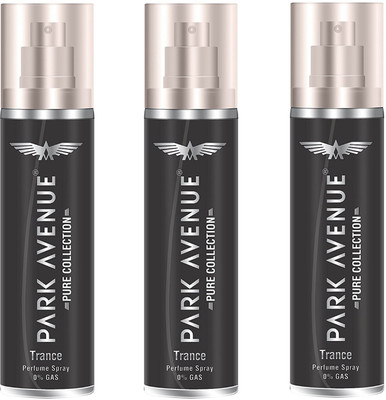 

Park Avenue Trance Pure Collection Perfume Spray 135ML Each (Pack of 3) Perfume Body Spray - For Men & Women(405 ml, Pack of 3)