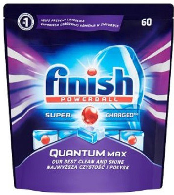 

Finish Power Ball Super Charged Quantum Dishwashing Tablets 60's Dishwashing Detergent(930 g)