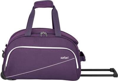 SAFARI 21 inch/55 cm PEP 55 RDFL PURPLE TROLLEY DUFFEL BAG Duffel With Wheels (Strolley)