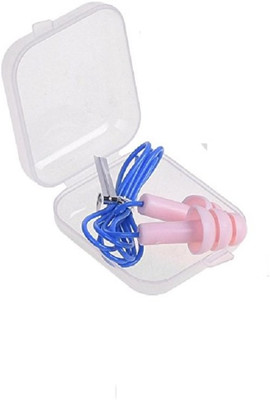 

QUINERGYS ™ Tango pink - Earplug Soft silicone Water Sport Swimming Swim Ear Plug Ear Plug(Pink)