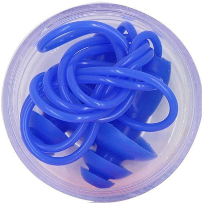 

QUINERGYS ® Ultramarine - Earplug Soft silicone Water Sport Swimming Swim Ear Plug Ear Plug(Blue)
