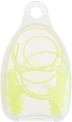 

QUINERGYS ™ Asparagus - Ear Plugs with Rope for Summer Diving Water Sport Pool Accessories Ear Plug(Green)