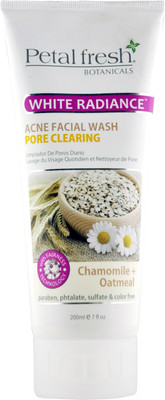 

Petal Fresh White Radiance Pore Clearing Acne Facial Wash (Chamomile + Oatmeal) 200ml Face Wash(200 ml)