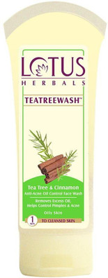 

Lotus Herbals Teatreewash Anti-Acne Oil Control Face Wash(80 g)