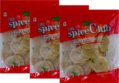 

The Spice Club Pappad Fryums Ajowan (Crunchy and Tasty, Ready to Fry) - Fryums 250 g(Pack of 3)