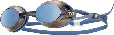 

TYR Metallized Racing Swimming Goggles(Blue)