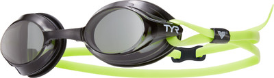 

TYR Velocity Racing Swimming Goggles(Black), Black/yellow