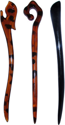 

ROTII Combo of Multi Color Juda Sticks Bun Stick(Multicolor)