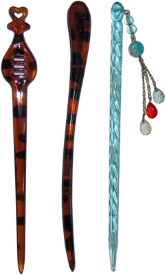 

RUPALI Combo of Multi Color Juda Sticks Bun Stick(Multicolor)