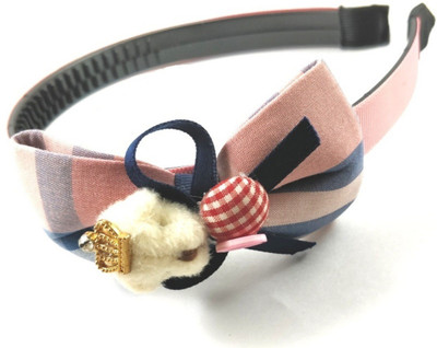 

LOOK NEW Teddy Bear Motif Hair Band Hair Band(Multicolor)