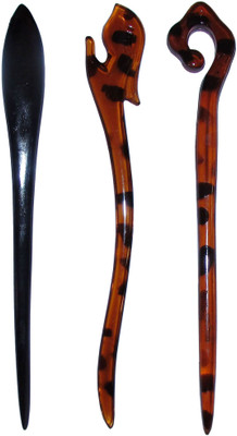 

GAGRAT Combo of Multi Color Juda Sticks Bun Stick(Multicolor)