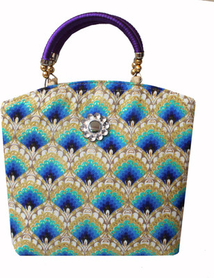 Milan's creation Hand-held Bag(Purple)