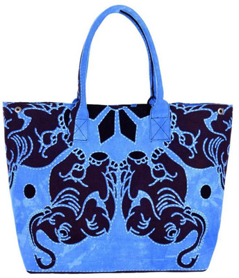 

Handicraft-Palace Shoulder Bag(Blue)