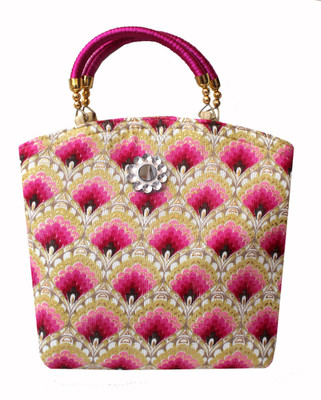 

Milan's creation Hand-held Bag(Pink)