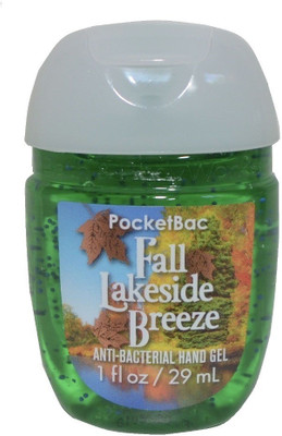 

Bath & Body Works Pocketbac Fall Lakeside Breeze Hand Gel Sanitizer(29 ml, Bottle)