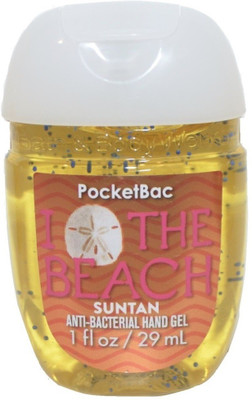 

Bath & Body Works Pocketbac The Beach Suntan Hand Gel Sanitizer(29 ml, Bottle)