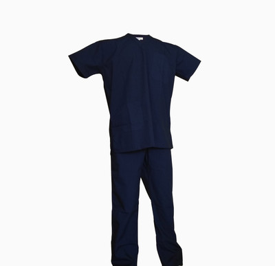 

LOYAL NEEDS Scrub Suit Male OB-XL Shirt, Pant Hospital Scrub(Olive Blue XL)