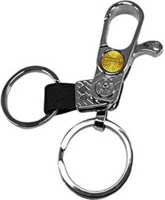 

Aryshaa Stylish attractive Design (Model 3605) Stainless Steel Key Ring (Pack of 1) Key Chain