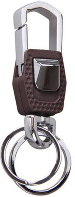 

Aryshaa Stylish attractive Design (Model 3714) Stainless Steel Key Ring (Pack of 1) Key Chain