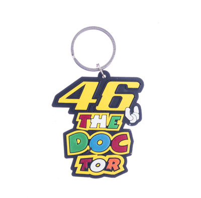

Techpro Valentino Rossi The Doctor Dr 46 Singlesided Design Key Chain(Multicolor)