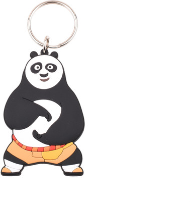 

Techpro Doublesided Rubber Kung fu panda Fighting Design Key Chain