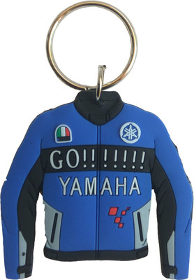 

Techpro Double sided Blue Valentino Rossi DR 46 Go Yamaha jersey Key Chain(Multicolor)