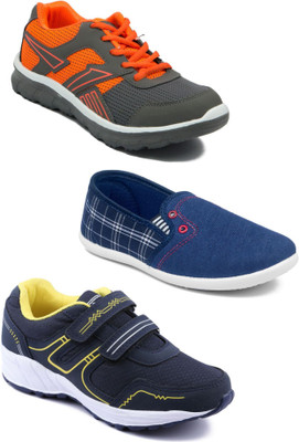 

Asian Boys Lace Running Shoes(Multicolor
