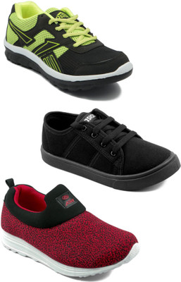 

Asian Boys Lace Running Shoes(Multicolor