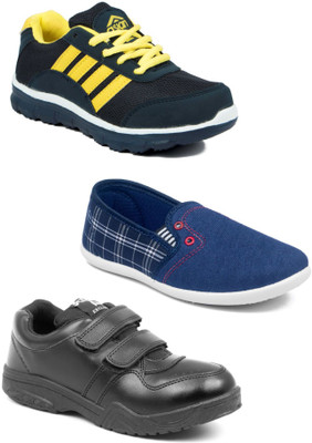 

Asian Boys Lace Running Shoes(Multicolor