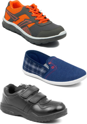 

Asian Boys Lace Running Shoes(Multicolor