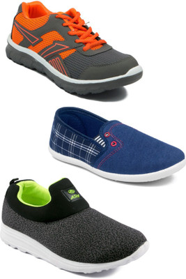 

Asian Boys Lace Running Shoes(Multicolor