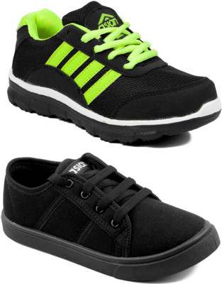 

Asian Boys Lace Running Shoes(Multicolor