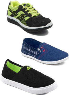 

Asian Boys Lace Running Shoes(Multicolor