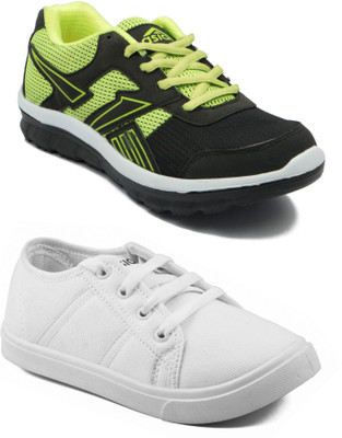 

Asian Boys Lace Running Shoes(Multicolor