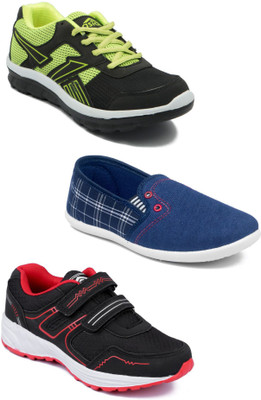

Asian Boys Lace Running Shoes(Multicolor