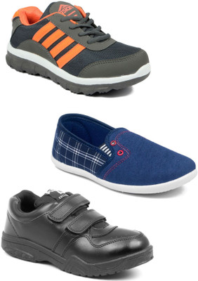 

Asian Boys Lace Running Shoes(Multicolor