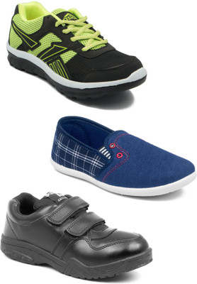 

Asian Boys Lace Running Shoes(Multicolor