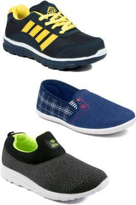 

Asian Boys Lace Running Shoes(Multicolor