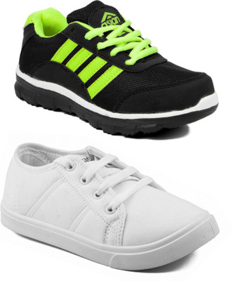 

Asian Boys Lace Running Shoes(Multicolor