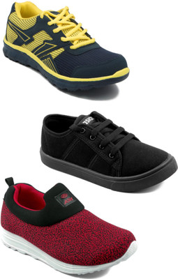 

Asian Boys Lace Running Shoes(Multicolor