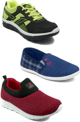 

Asian Boys Lace Running Shoes(Multicolor