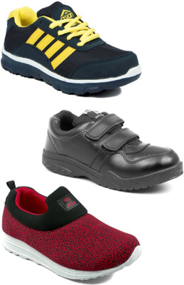 

Asian Boys Lace Running Shoes(Multicolor