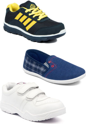 

Asian Boys Lace Running Shoes(Multicolor