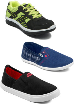 

Asian Boys Lace Running Shoes(Multicolor
