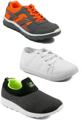 

Asian Boys Lace Running Shoes(Multicolor