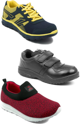 

Asian Boys Lace Running Shoes(Multicolor