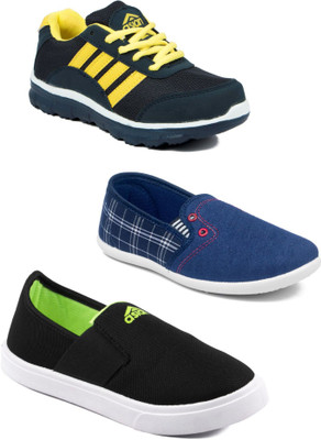 

Asian Boys Lace Running Shoes(Multicolor