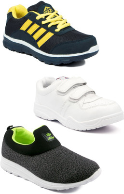 

Asian Boys Lace Running Shoes(Multicolor