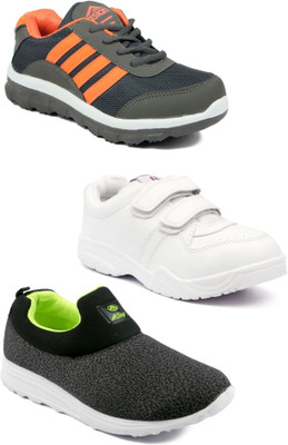 

Asian Boys Lace Running Shoes(Multicolor