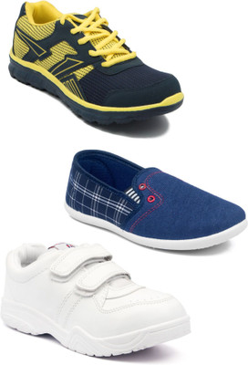 

Asian Boys Lace Running Shoes(Multicolor